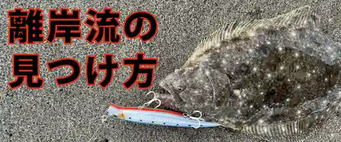 離岸流の見つけ方・発生しやすい場所と見分け方・サーフの釣り